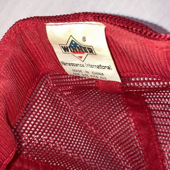 Vintage meshed SnapBack advertising radio station hat - Picture 4 of 4